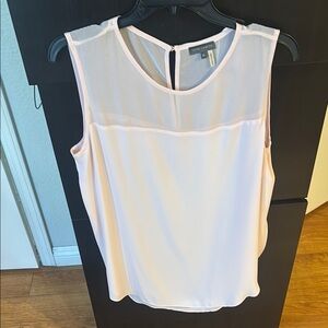 Vince Camuto Pink Blouse with Classic Design and side tulip style opening